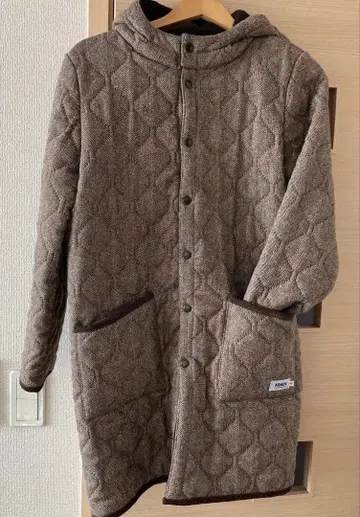 ARMEN 아르멘 0 사이즈 후드 부착 롱 자켓 코트