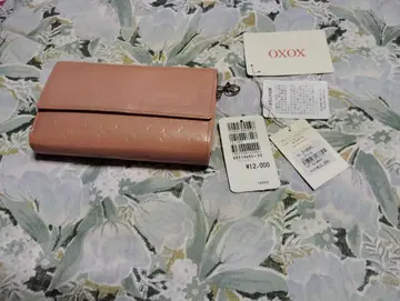 XOXO 3단 폴더형 지갑 핑크