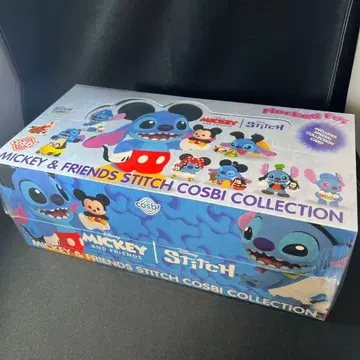 스티치 x 미키 프렌즈 콜라보 핫토이즈 피규어 미개봉 새상품