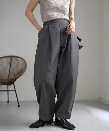 ap retro 커브 볼륨 팬츠