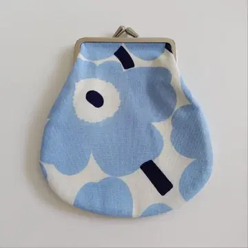 마리메꼬 가마구치 파우치 키오스키 블루