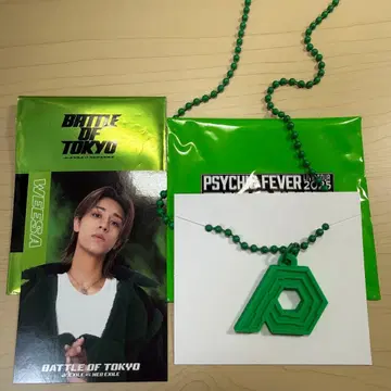 psychicfever weesa 러버 목걸이 포토 카드 세트