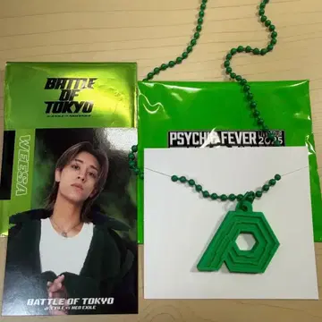 psychicfever weesa 러버 목걸이 포토 카드 세트