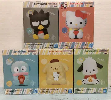 산리오 캐릭터즈 SOFVIMATES 5점 세트