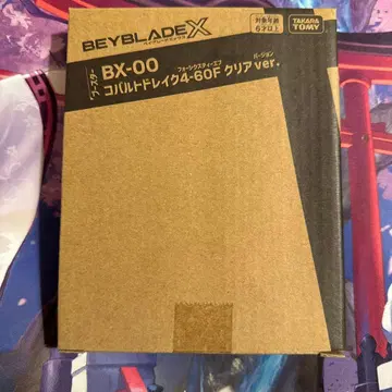 미개봉 베이블레이드X 코발트 드레이크 4-60F 클리어 Ver.
