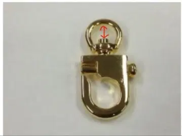 금속제 스냅 후크 29mm