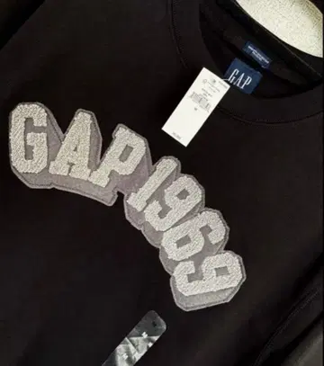 GAP 트레이닝복 맨투맨 긴팔 블랙