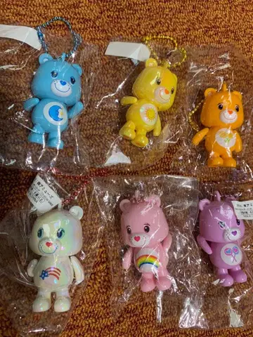 케어베어 키링 6개 세트