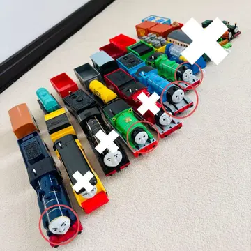 폴리곤 님 프라레일 토마스와 친구들 묶음 판매 차량 x 4