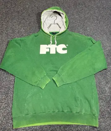 FTC 그린 페이드 후드티 L 사이즈