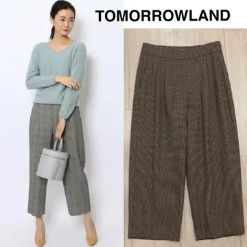 TOMORROWLAND 삭소니 턱 팬츠