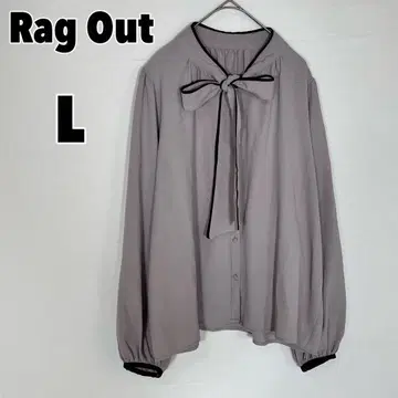 Rag Out (L) 블라우스 보타이 리본
