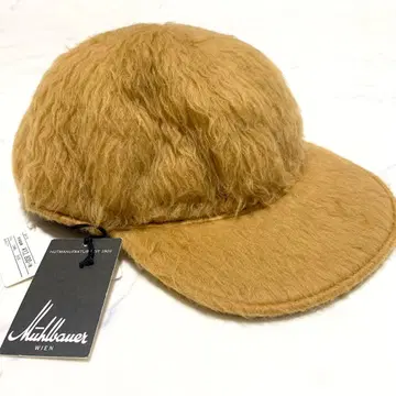 muhlbauer 뮬바우어 퍼 캡 브라운 택 포함