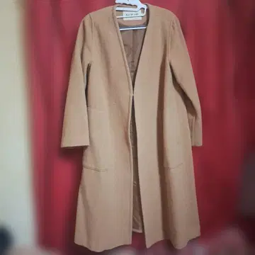 레이빔즈 Ray BEAMS 울 롱 코트 베이지