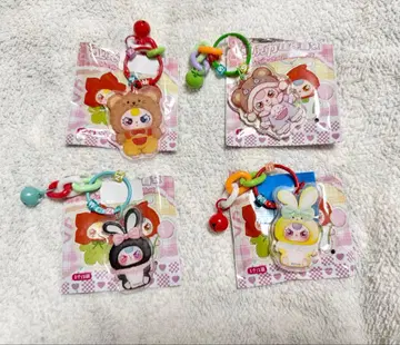 Babythree 아크릴 키링 4종 세트