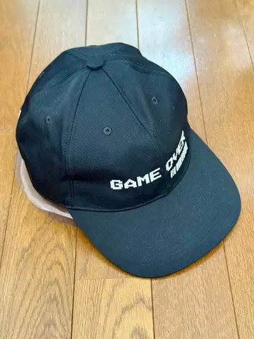 SHAREEF GAME OVER 야구 모자 블랙