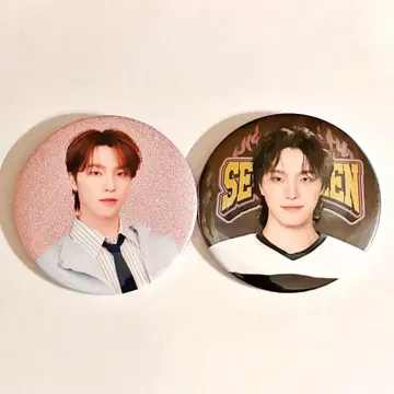 DINO 캔뱃지 2개 세트