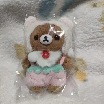 리락쿠마 매달리는 봉제 인형 코리락쿠마의 딸기 없는 하루 차이로이코구마