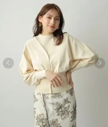 Mystrada 마이 스트라다 돌먼 가디건 앙상블 38