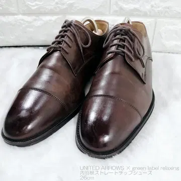 가죽 스트레이트 팁 26cm UNITED ARROWS