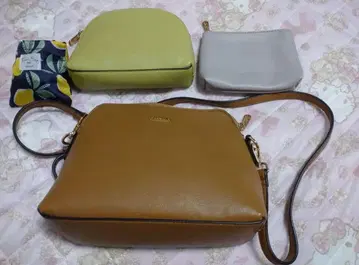 브라운 필라노 숄더백