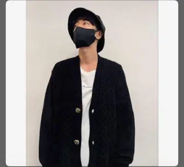 사토 타케루 ABYTS 케이블 니트 가디건 사이즈 3