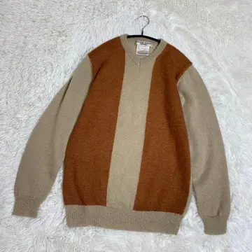 새상품급 캐서린 햄넷 모헤어 니트 스웨터 L 남성용 일본제