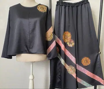 3245 기모노 리메이크 팬츠 세트