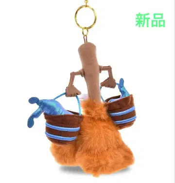 빗자루 봉제 인형 키링 디즈니 판타지아 마법사의 제자 미키