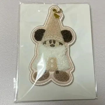 디즈니 리조트 크리스마스 릴린린 키체인 베이지