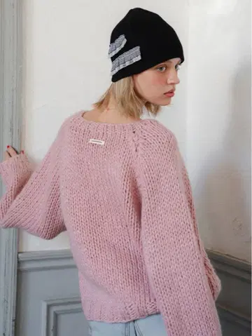 BELOVED GINGHAMCHECK FRILL BEANIE
