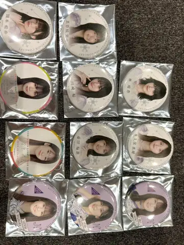 노기자카46 개별 랜덤 캔뱃지 11개 묶음 판매