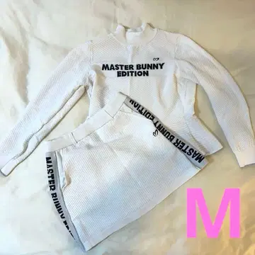 MASTER BUNNY EDITION 페플럼 니트 셋업