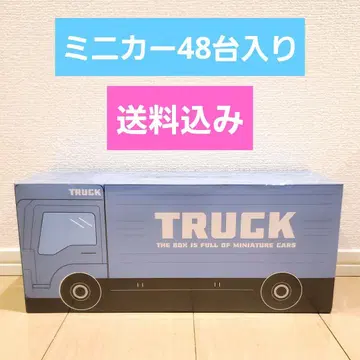 [ 미개봉 새상품 ] 미니카 트럭 박스 48대 달리는 풀백카 완구