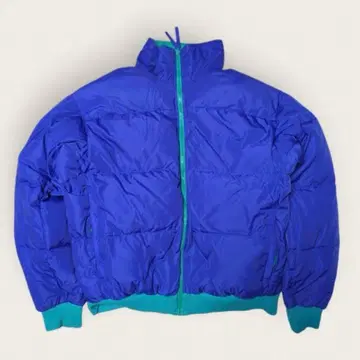 90s 컬럼비아 리버서블 다운 자켓 L 사이즈 무지 구제 의류