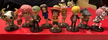 원피스 피규어 세트 9체 가격 인하 가능 상자 없음 ONE PIECE