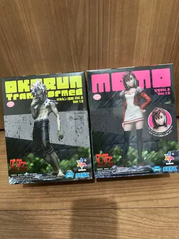 새상품 단다단 오카룬 모모 피규어 세트 내용물만