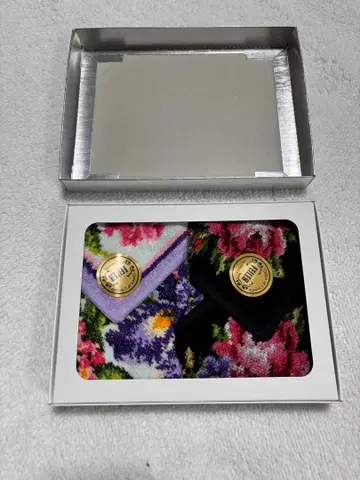 [ 미사용 새상품 ] FEILER 페이 손수건 2장 세트 기프트 박스