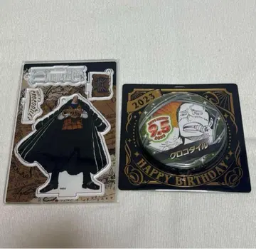 원피스 크로커다일 아크릴 스탠드 생일 디오라마 피규어 kirat