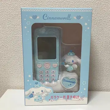 산리오 시나몬 폴더폰 모양 탁상 시계 꿈꾸는 엔젤