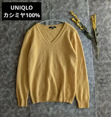 UNIQLO 캐시미어 100% 크루넥 니트 M 사이즈