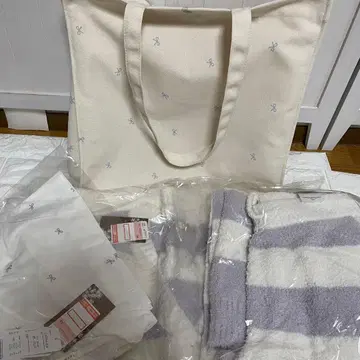 terawear emu 룸웨어 4세트 L 사이즈 퍼플 [ 새상품 ]