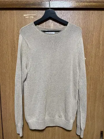 저널 스탠다드 니트 스웨터 얇은 소재 크루넥 남성용