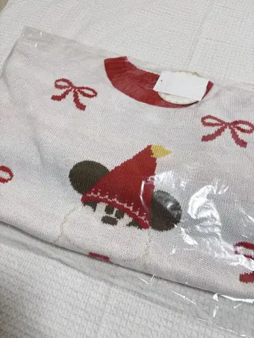 리루린린 스웨터 니트 디즈니 크리스마스 2025