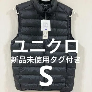 UNIQLO 울트라 라이트 다운 다운 베스트 S 사이즈 블랙