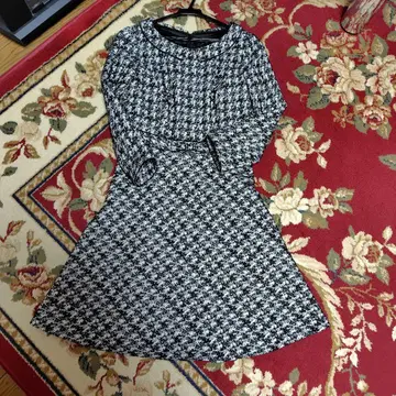 TOCCA 하운드투스 패턴 원피스 사이즈 2