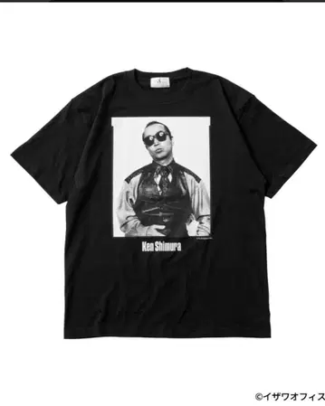 [ 새상품급 ] 시무라 켄 x 저널 스탠다드 반팔 T셔츠 XL 블랙