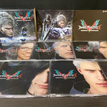 CD 데빌 메이 크라이 5 오리지널 사운드 트랙 산토라 DMC