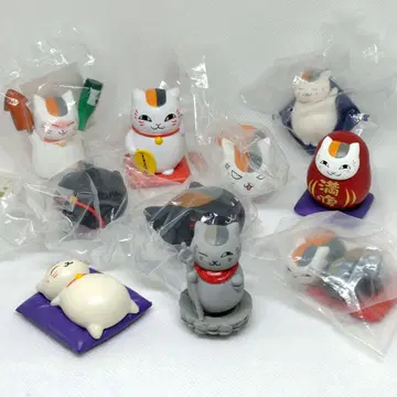 나츠메 우인장 냥코 선생 미니 피규어 입상 마스코트 묶음 판매 세트