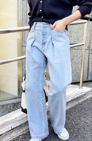 spick&span 5 1/2 LOOSE-LINE DENIM